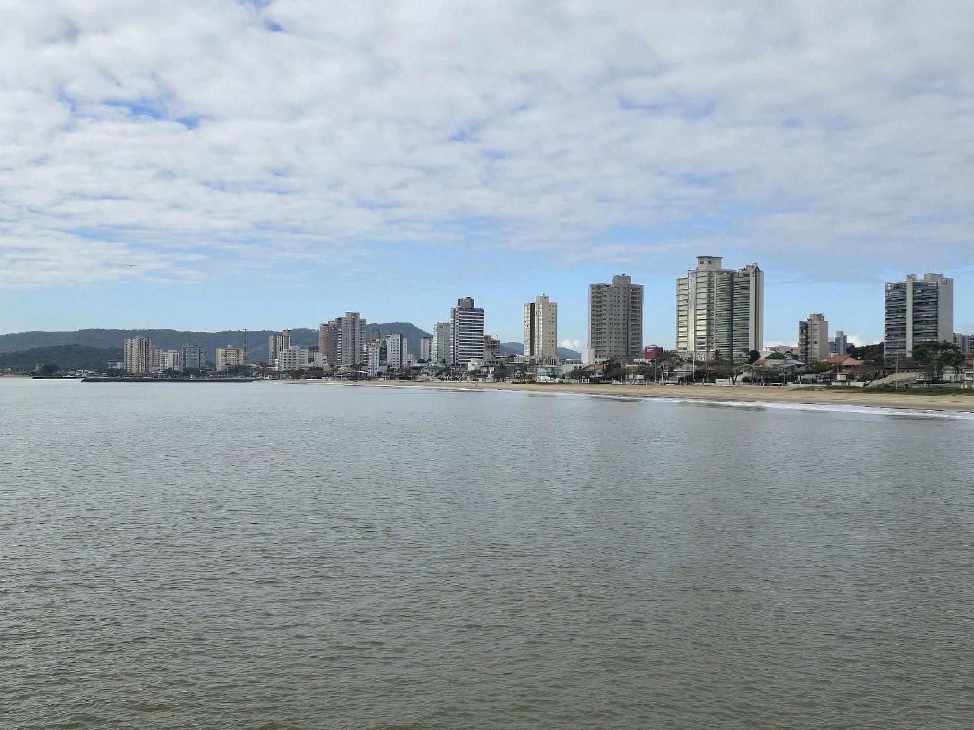 Ap Aloha 501 Vista Mar Da Praia Balneario Piçarras Exteriör bild